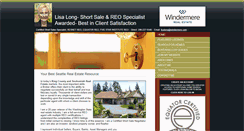 Desktop Screenshot of lisalongsells.com